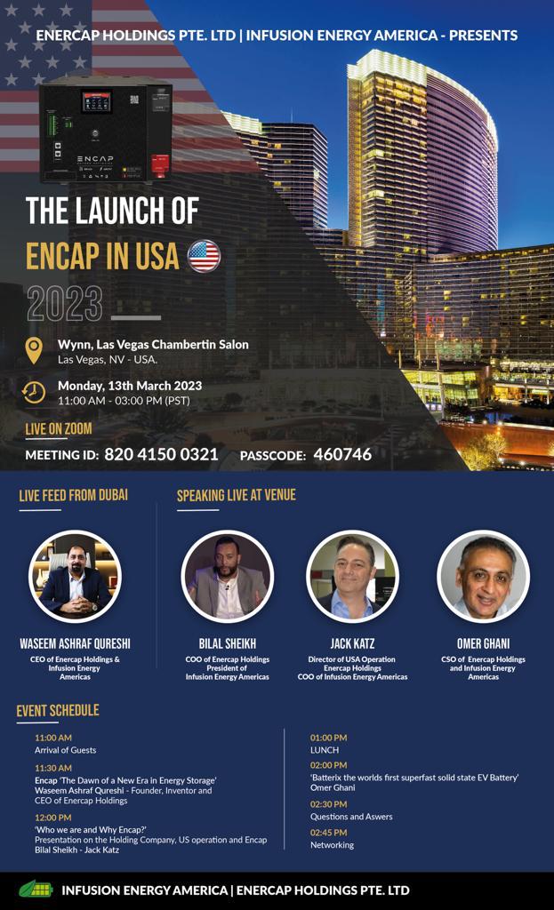 The Launch Of Encap In USA